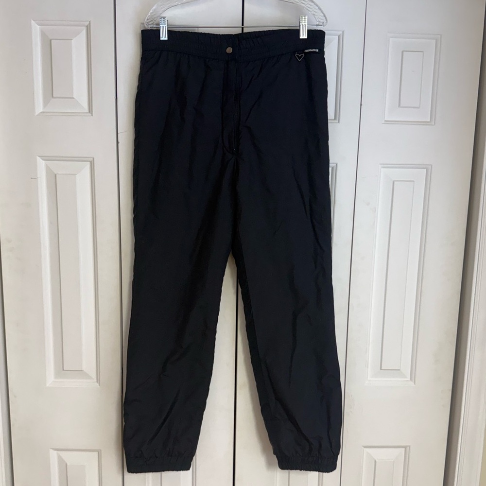 Obermeyer Vintage January Model Black Puffer Ankle Zip Ski Snow Pants Womens 10